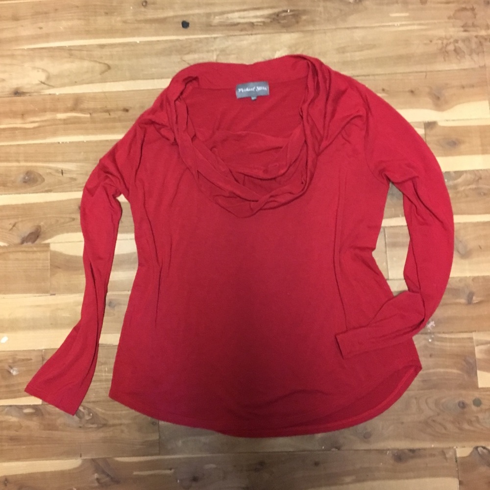 Michael Stars cowl neck top